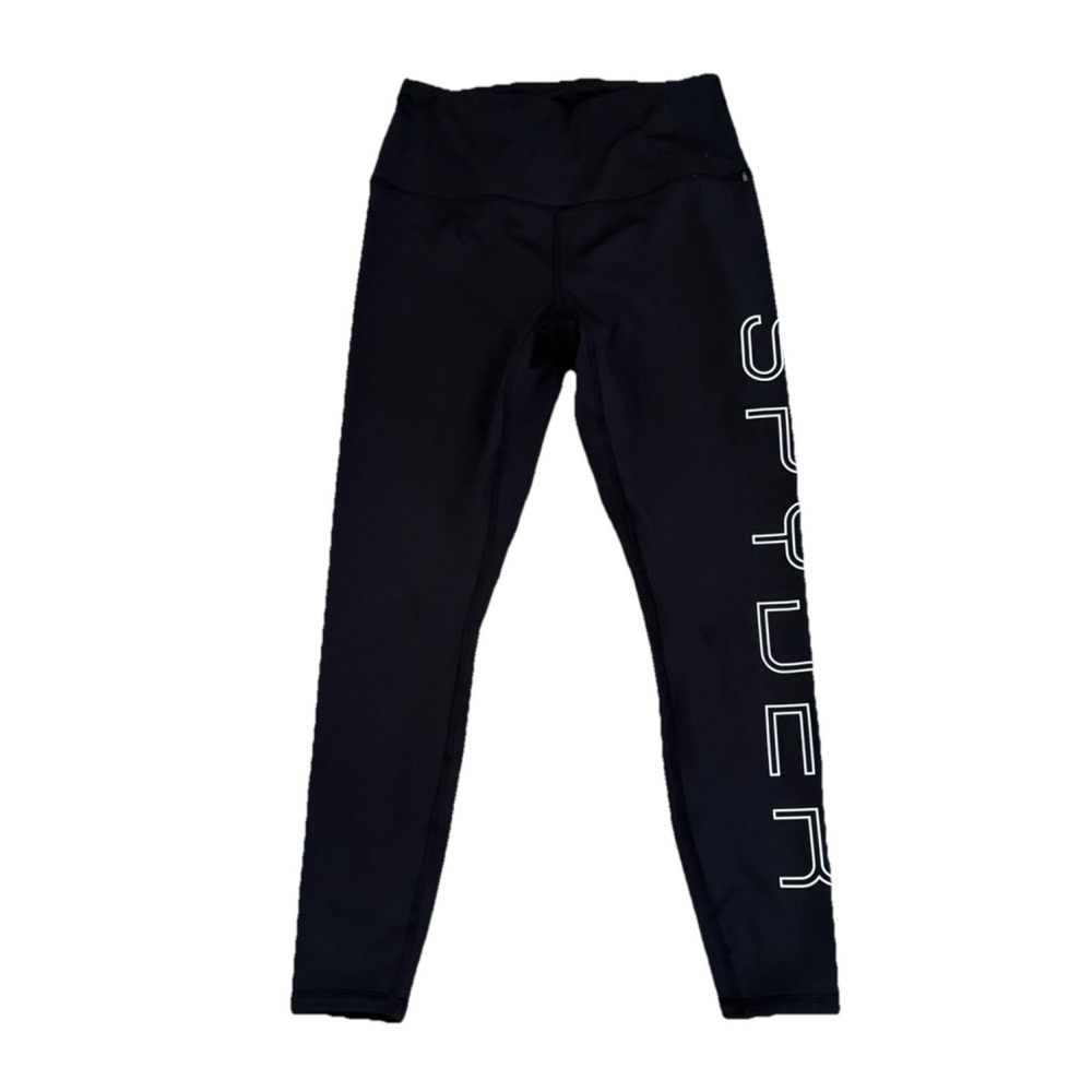 SPYDER HIGH RISE LEGGING 25” BLACK COLOR SIZE SMALL - Picture 2 of 7